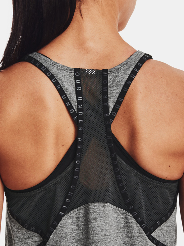 Under Armour Дамски потник Under Armour Knockout Mesh Back Tank