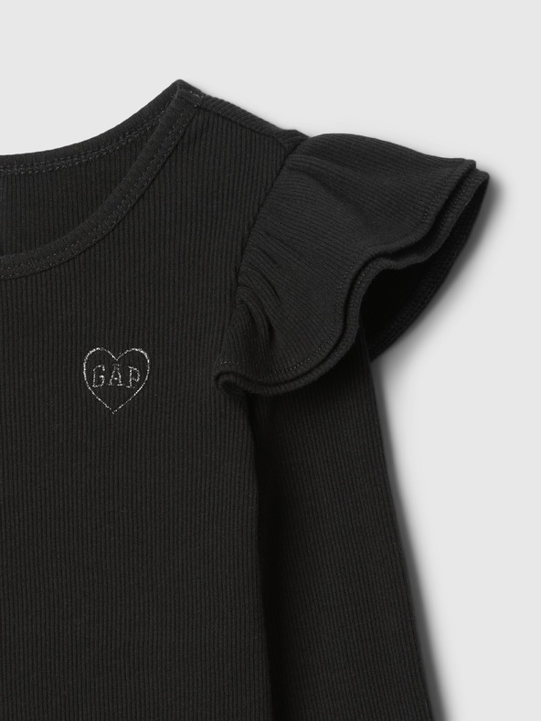 GAP Бебешки топ с воланчета GAP