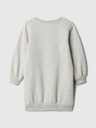 GAP Бебешка суитшърт рокля с лого GAP