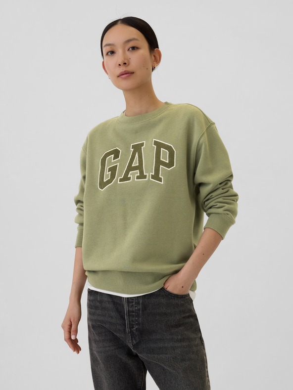 GAP Овърсайз суитчър с логото на GAP