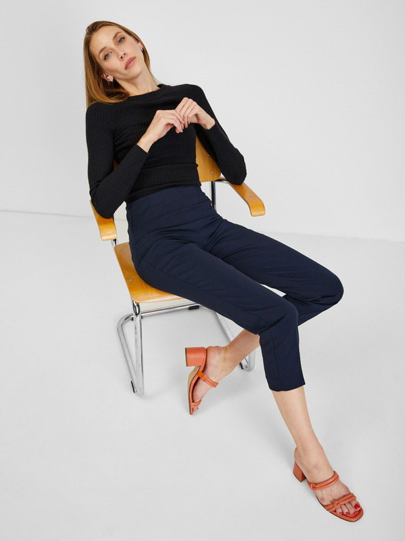 Orsay Тъмносин дамски къс панталон ORSAY