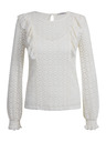 Orsay Бяла дамска блуза с десен ORSAY