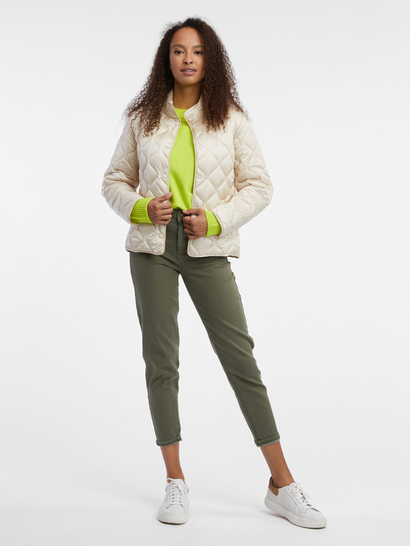 Orsay Кремаво дамско ватирано леко яке ORSAY