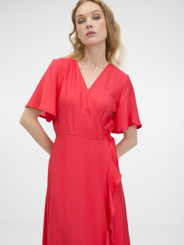 Orsay Червена дамска макси рокля ORSAY