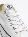 Converse Бели Converse Chuck Taylor All Star платнени кецове на платформа