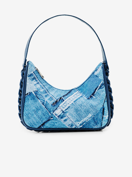 Desigual Синя дамска чанта Desigual Forever Blue Medley Patterned