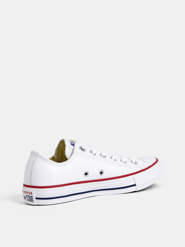 Converse Бели кожени маратонки Converse Chuck Taylor All Star Leather
