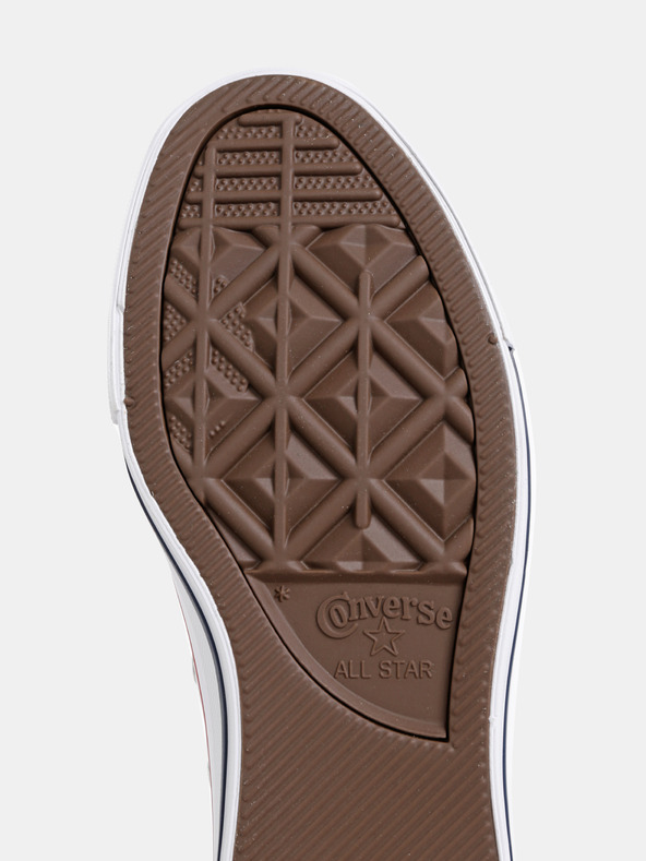 Converse Бели кожени маратонки Converse Chuck Taylor All Star Leather