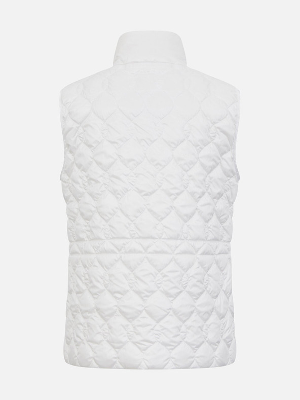 Geox Бяла дамска жилетка Geox Myluse