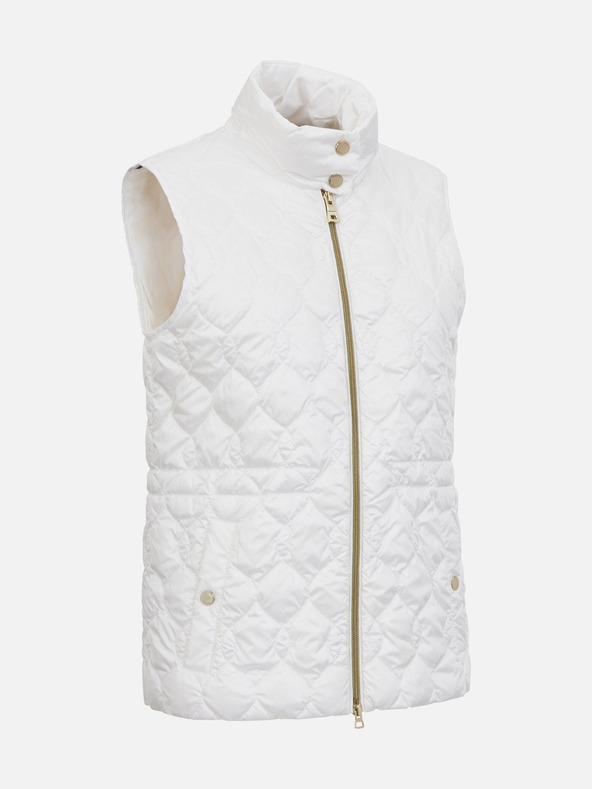 Geox Бяла дамска жилетка Geox Myluse