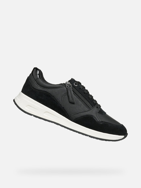 Geox Черни дамски маратонки Geox Bulmya