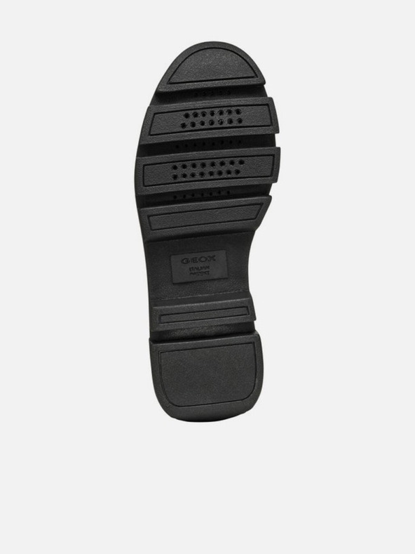 Geox Тъмнокафяви дамски анкл обувки Geox Vilde