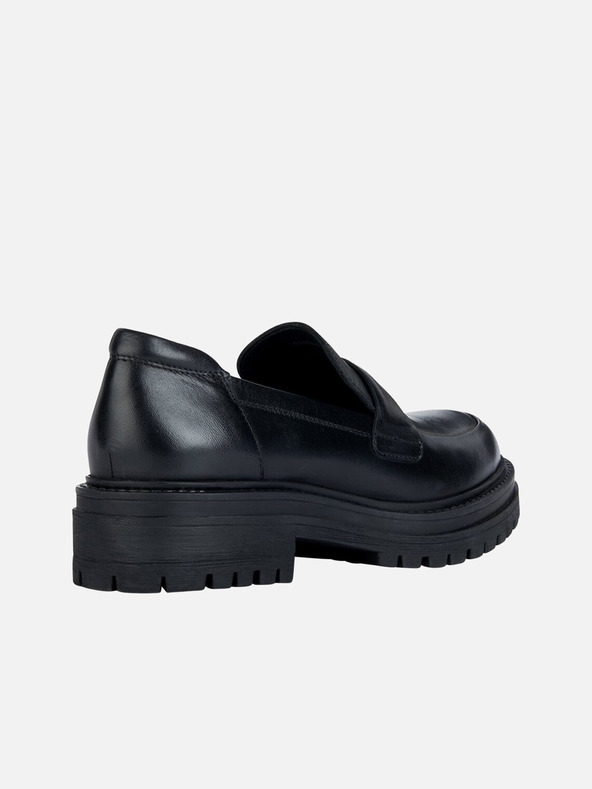 Geox Черни дамски мокасини Geox Iridea