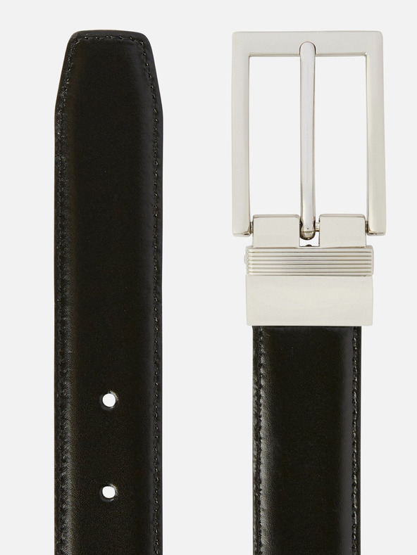 Geox Черен мъжки колан Geox