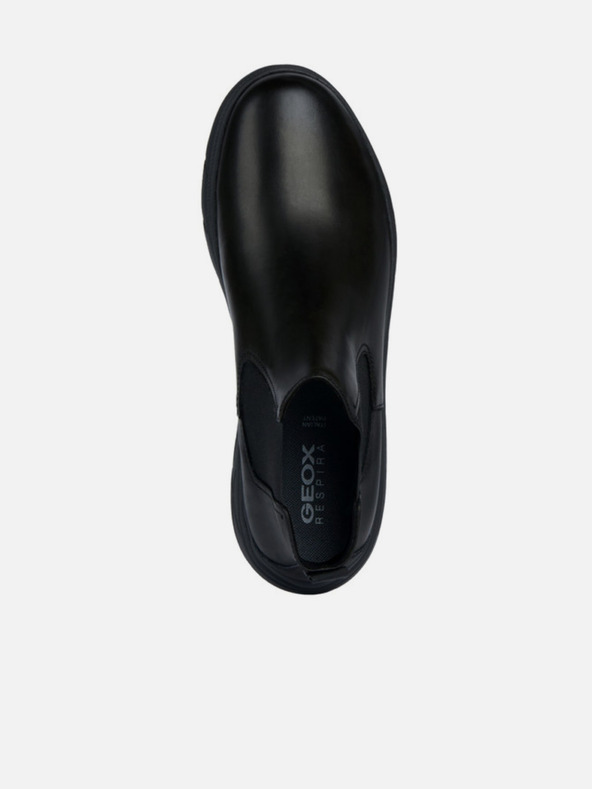Geox Черни мъжки анкл обувки Geox Portello