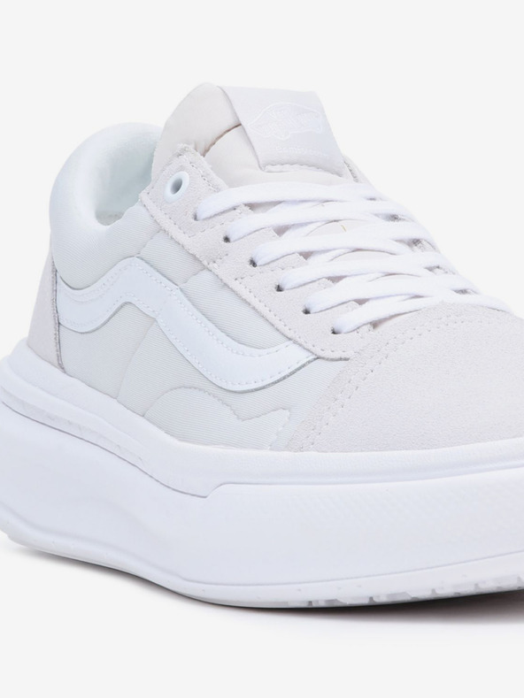 Vans Светлосиви дамски маратонки от естествена кожа VANS