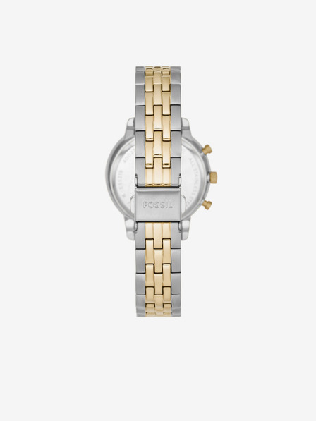 Fossil Сребърно злато Дамски часовник Fossil Neutra