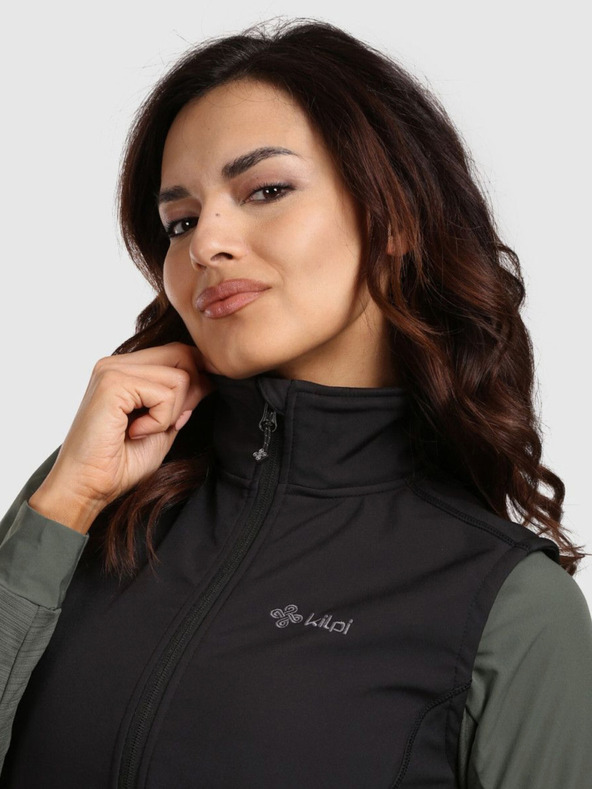 Kilpi Дамска софтшел жилетка Kilpi SOIL-W Black