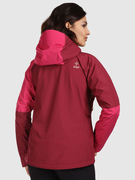Kilpi Дамско непромокаемо яке Hardshell Kilpi MAMBA-W Dark Red