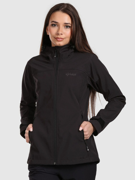 Kilpi Дамско яке Kilpi RAVIA-W Softshell Black