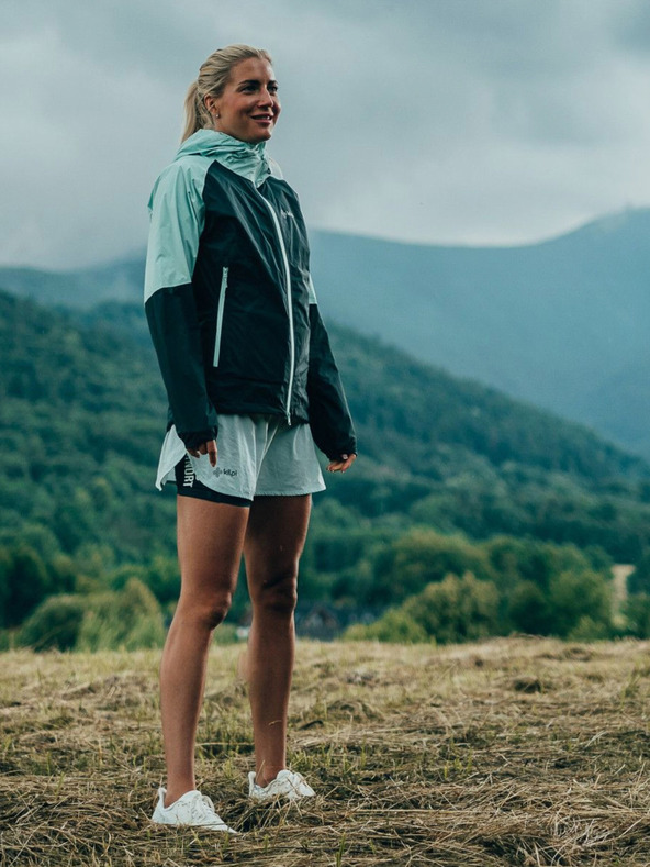 Kilpi Дамско водоустойчиво яке Kilpi HURRICANE-W Dark Green