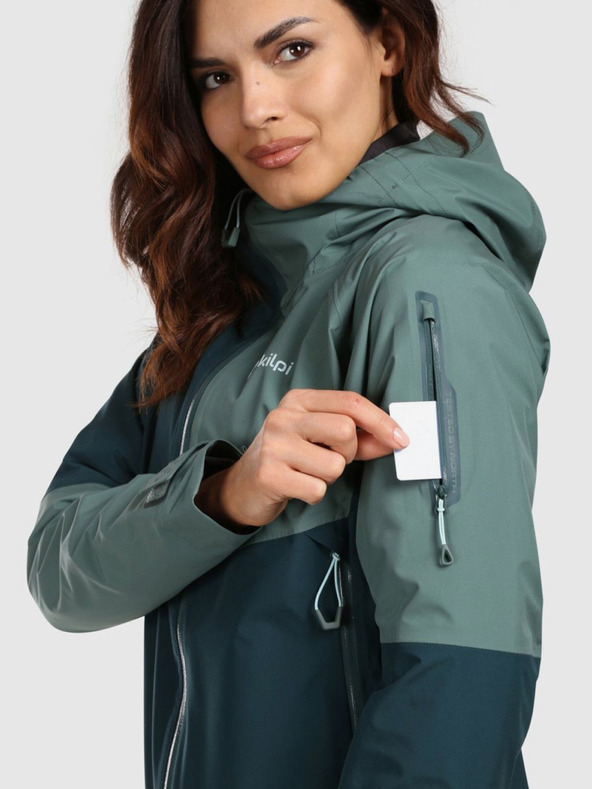 Kilpi Дамско водоустойчиво яке Kilpi MAMBA-W Dark Green