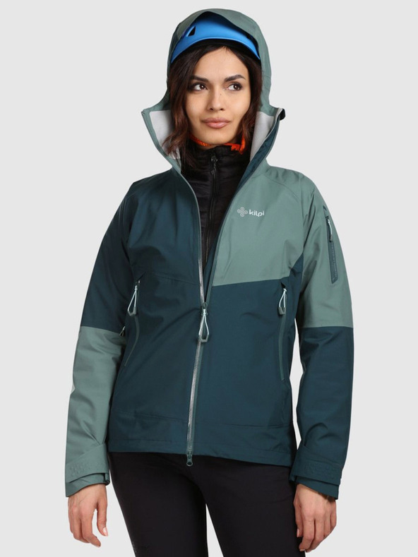 Kilpi Дамско водоустойчиво яке Kilpi MAMBA-W Dark Green