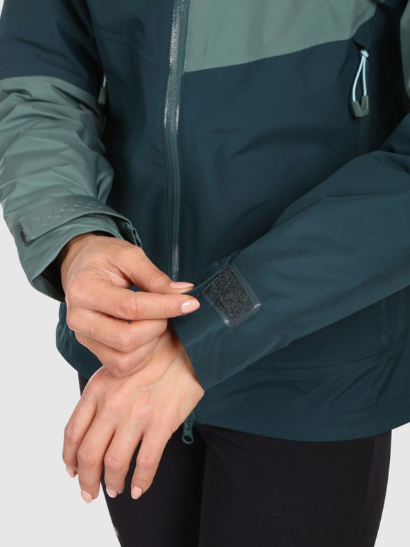 Kilpi Дамско водоустойчиво яке Kilpi MAMBA-W Dark Green