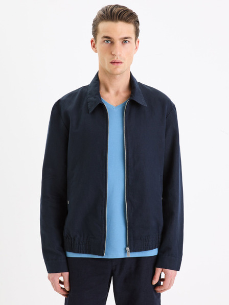 Celio Тъмносиньо мъжко леко яке Celio Gumarlon