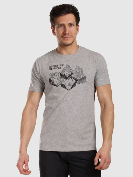 Kilpi Kilpi GAROVE-M Мъжка функционална тениска Светло сиво