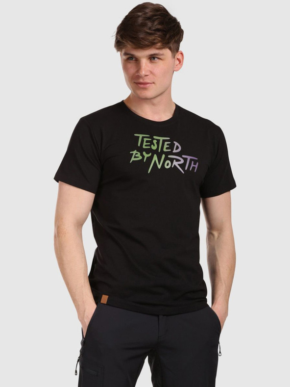 Kilpi Мъжка памучна тениска Kilpi DISCOVER-M Black