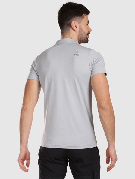 Kilpi Мъжка функционална поло риза Kilpi GIVRY-M Светло сиво