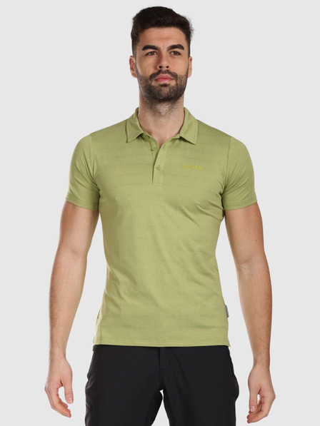 Kilpi Мъжка функционална поло риза Kilpi OLIVA-M Зелено