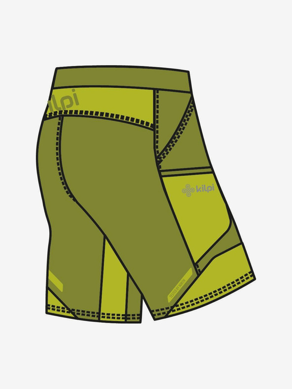 Kilpi Мъжки къси панталони Kilpi BREADY-M Зелен