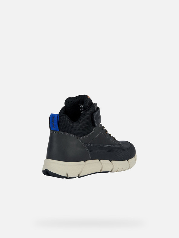 Geox Черни детски анкл обувки Geox Flexyper