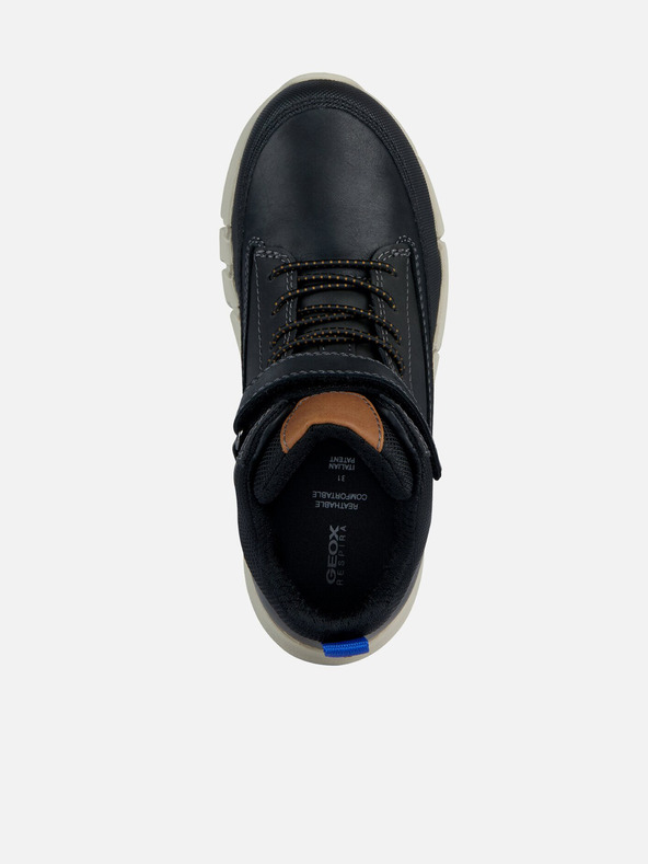 Geox Черни детски анкл обувки Geox Flexyper