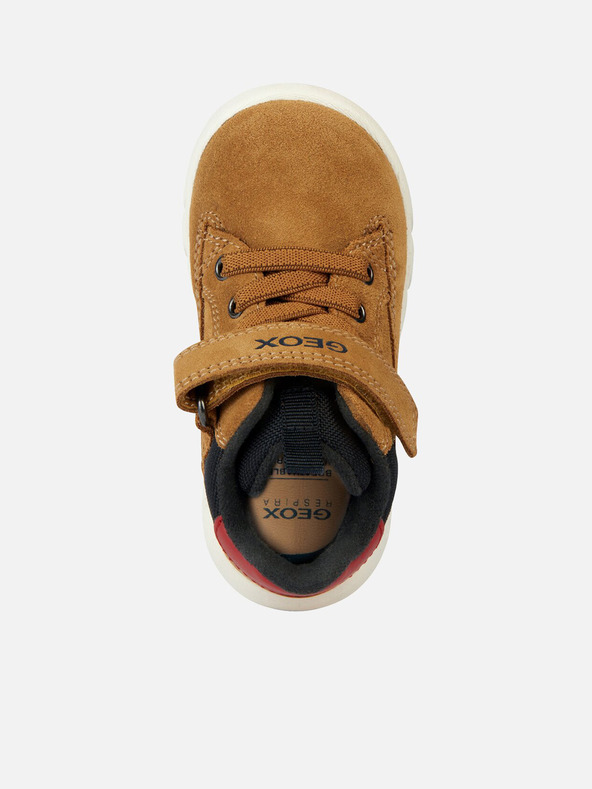 Geox Жълти детски анкл обувки Geox Hyroo