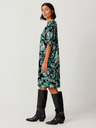 SKFK Зелена дамска рокля на цветя SKFK Vestido Geaxi