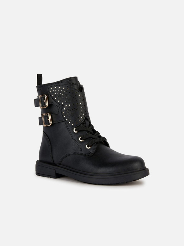 Geox Черни детски обувки за глезена Geox Eclair