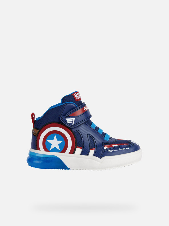 Geox Тъмно сини кецове Geox момчета Grayjay