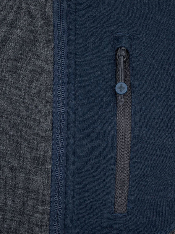 Kilpi Тъмносин мъжки пуловер с качулка Kilpi Merini-M