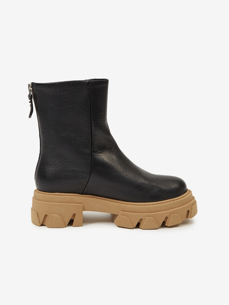 Steve Madden Черни кожени обувки Steve Madden Maryann