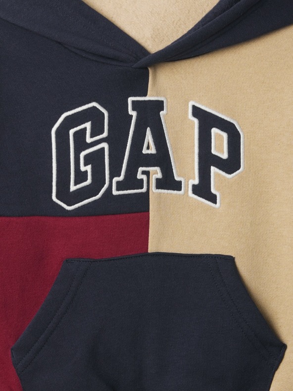 GAP Бебешки суитшърт с логото на GAP