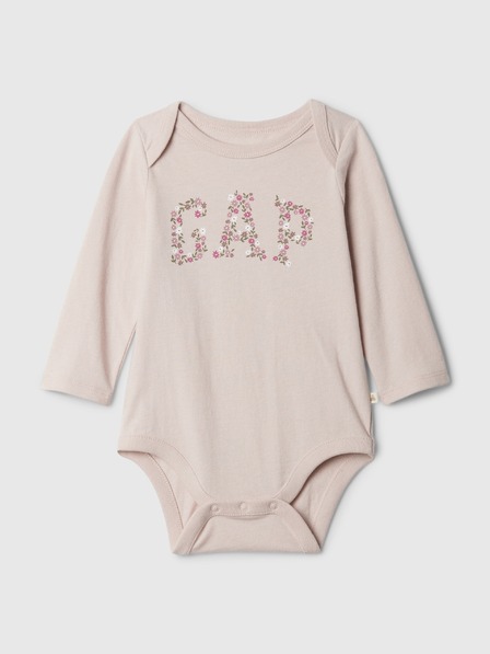 GAP Бебешко памучно боди GAP