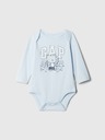 GAP Бебешко памучно боди GAP