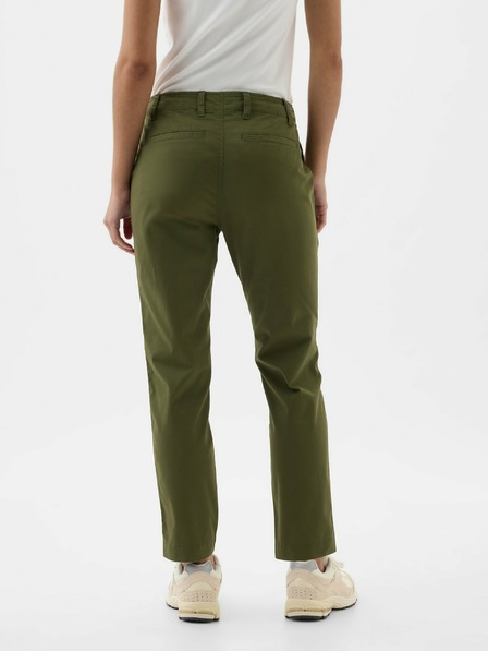 GAP Панталон с джобове Mid-Rise Downtown Khaki GAP
