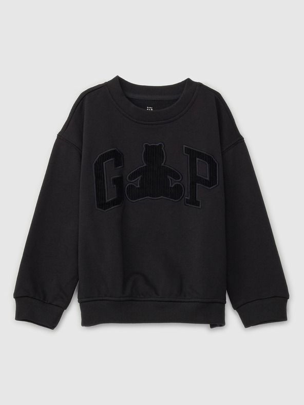 GAP Бебешки суитшърт с логото на GAP