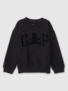 GAP Бебешки суитшърт с логото на GAP