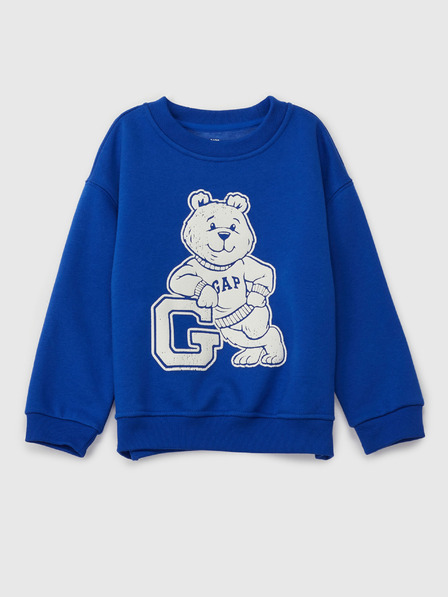 GAP Бебешки суитшърт с логото на GAP