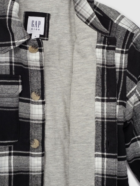 GAP Детска фланелена риза GAP